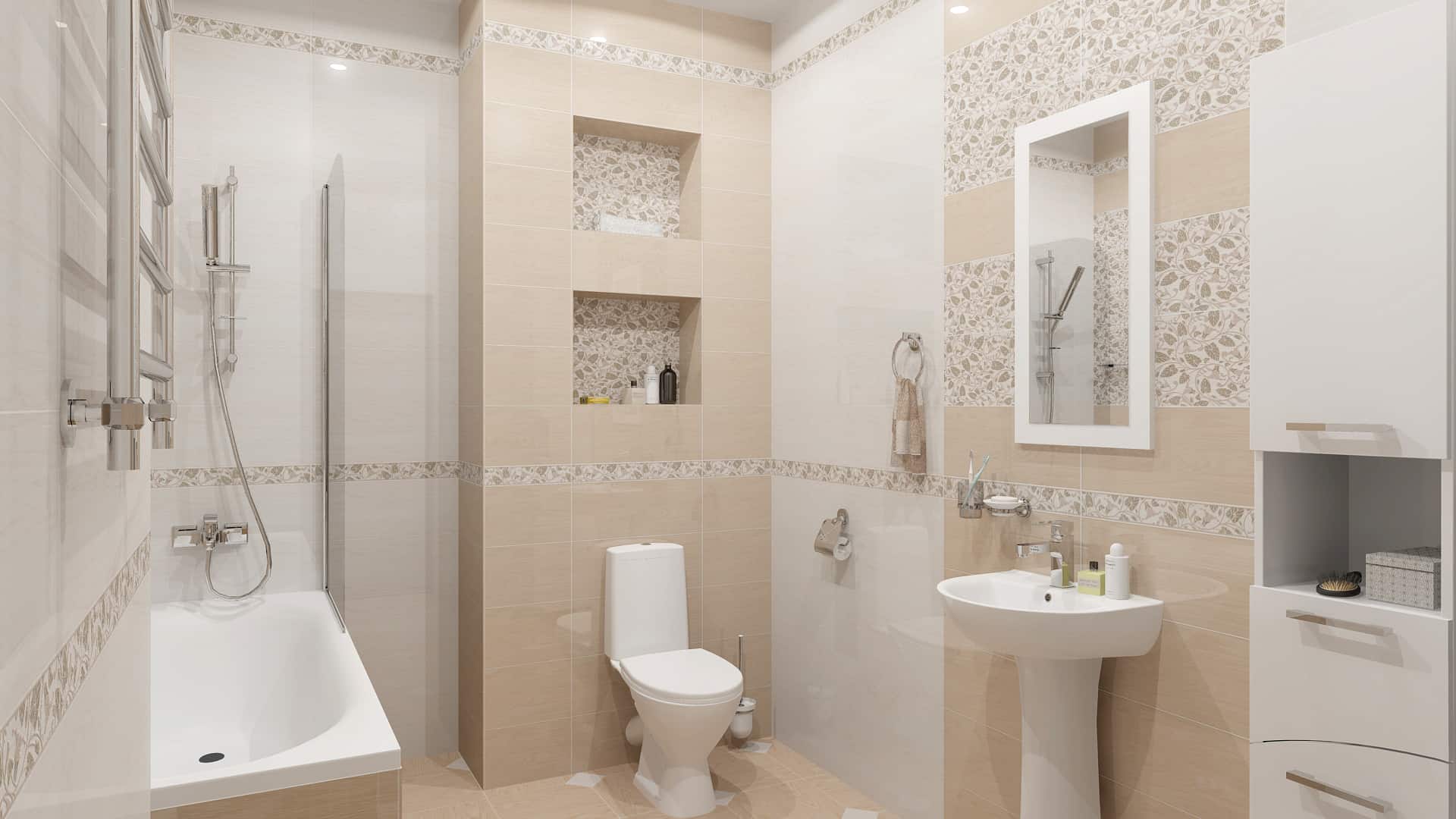 Керамическая плитка Kerama Marazzi Кампанелла беж 20x50