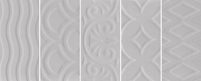 Настенная плитка Kerama Marazzi Авеллино Серый Структура Mix 16018 7,4x15