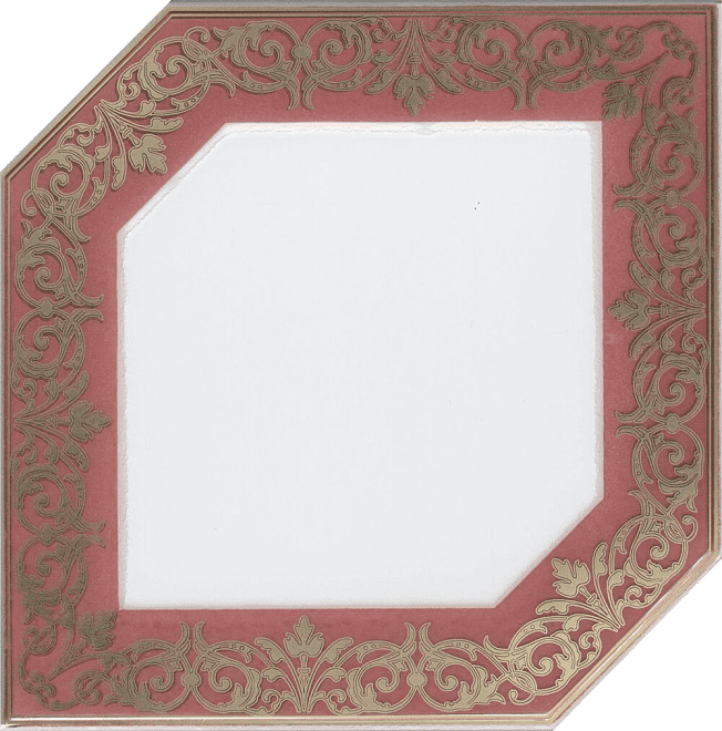 Декор Kerama Marazzi Клемансо Розовый HGD/B250/18000 15x15