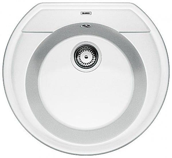 Мойка кухонная Blanco Rondoval 45 Белый 515671 53.5х49