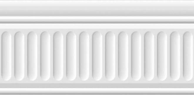 Бордюр Kerama Marazzi Бланше Белый Структура 19048/3F 9.9x20