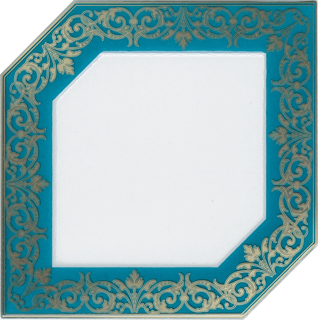 Декор Kerama Marazzi Клемансо Бирюзовый HGD/C250/18000 15x15