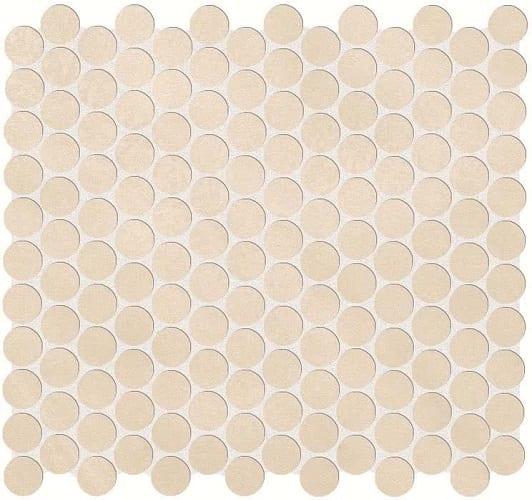 Мозаика FAP Color Now Beige Round Mosaico fMTW 29.5x32.5