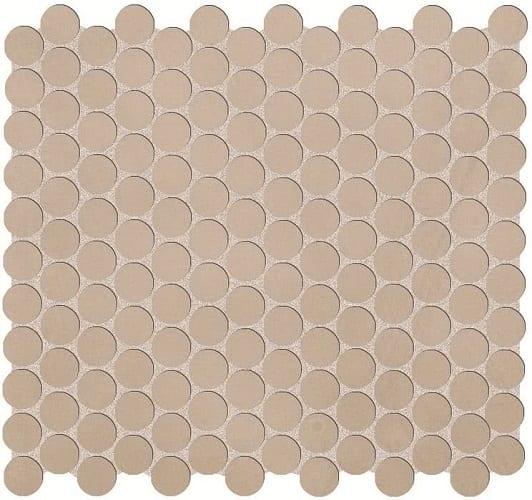 Мозаика FAP Color Now Tortora Round Mosaico fMUC 29.5x32.5