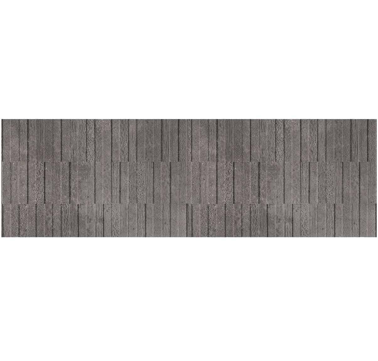 Настенная плитка Venis Textures Dark Gray 33.3x100