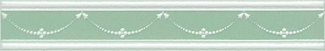 Бордюр Kerama Marazzi Петергоф Зеленый STG/D563/6307 4.2х25