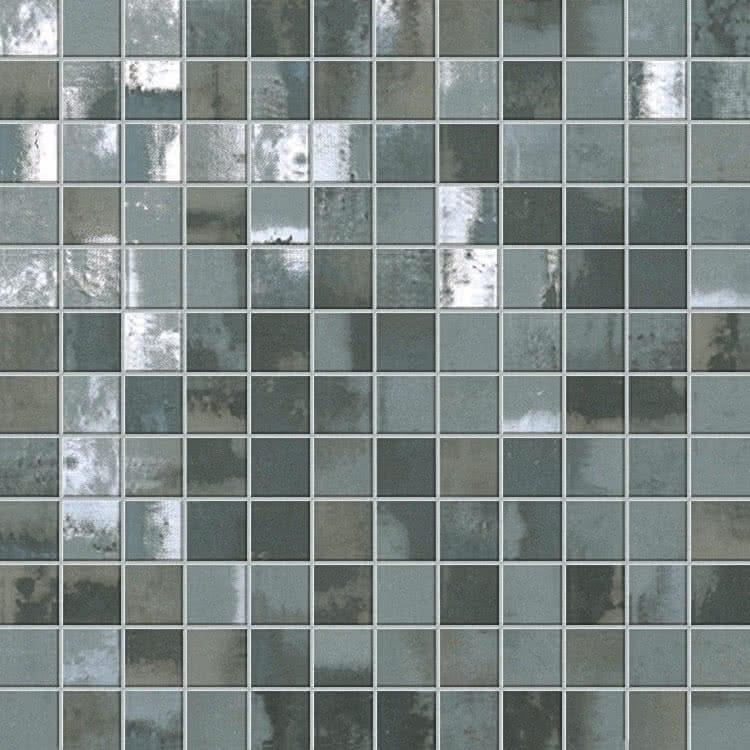 Мозаика FAP Evoque Acciaio Silver Mosaico fKVE 30.5x30.5