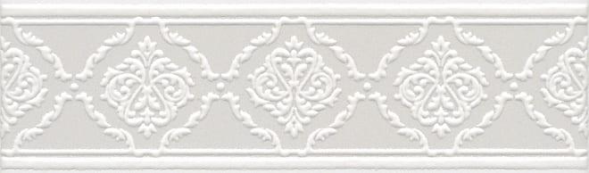 Бордюр Kerama Marazzi Петергоф Белый STG/A562/6304 7.7х25