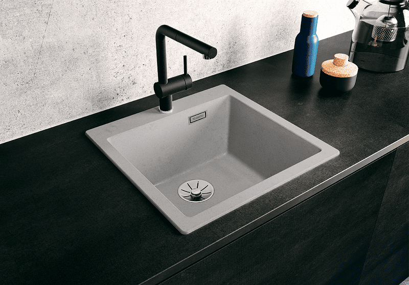 Мойка кухонная Blanco Pleon 5 Бетон 525304 51.5х51
