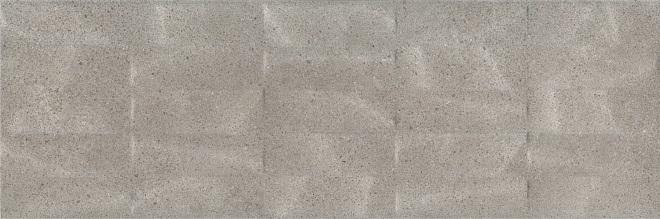 Настенная плитка Kerama Marazzi Безана серый стр. обрезной 12152R 25х75