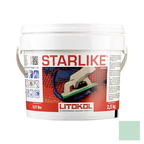 Затирка для плитки Litochrom Starlike Зеленый шалфей C.540 (2,5 кг)