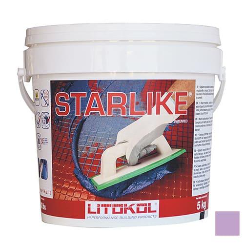Затирка для плитки Litochrom Starlike Сиреневый С.380 (5 кг)
