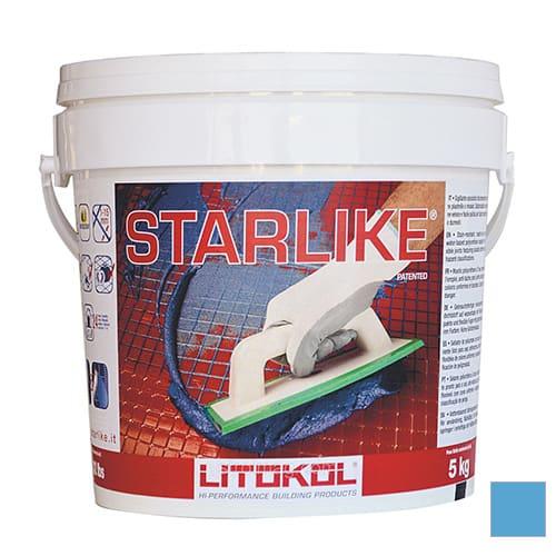 Затирка для плитки Litochrom Starlike Светло-голубой С.390 (5 кг)