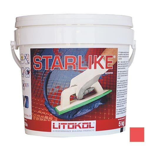 Затирка для плитки Litochrom Starlike Красный С.450 (5 кг)