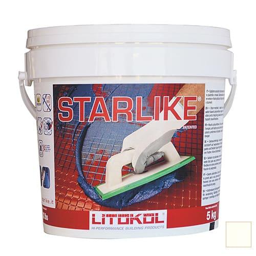 Затирка для плитки Litochrom Starlike Абсолютно белый С.470 (5 кг)
