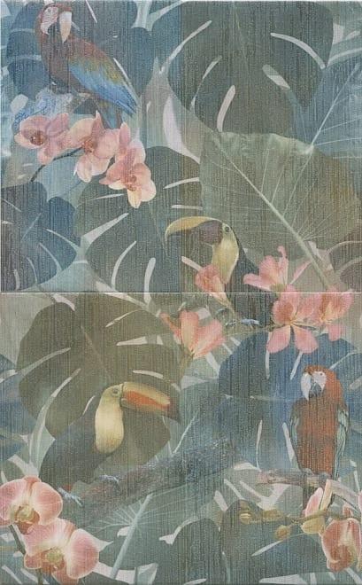 Панно Kerama Marazzi Пальмовый Лес HGD/A362/4x/6000 50x80