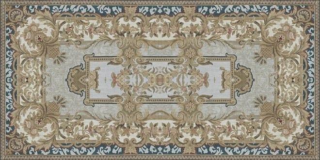 Декор Kerama Marazzi Орнамент Беж Обрезной TG/A09/SG5918R 119,5x238,5