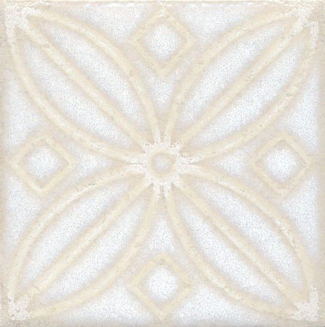 Вставка Kerama Marazzi Амальфи Орнамент Белый  STG/B402/1266H 9.8x9.8