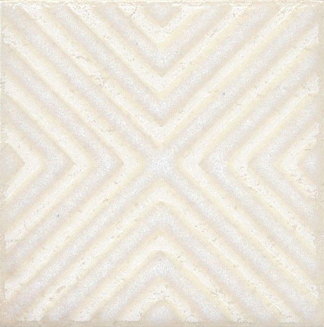 Вставка Kerama Marazzi Амальфи Орнамент Белый STG/B403/1266H 9.8x9.8