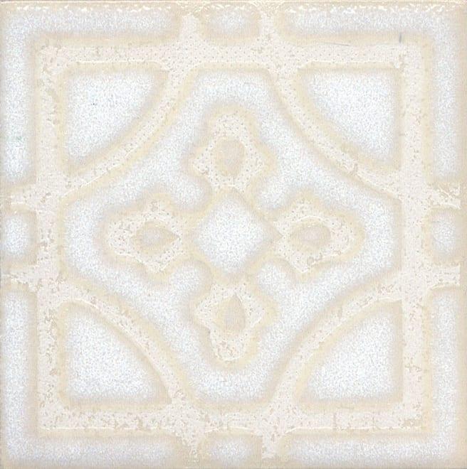 Вставка Kerama Marazzi Амальфи Орнамент Белый STG/B406/1266H 9.8x9.8