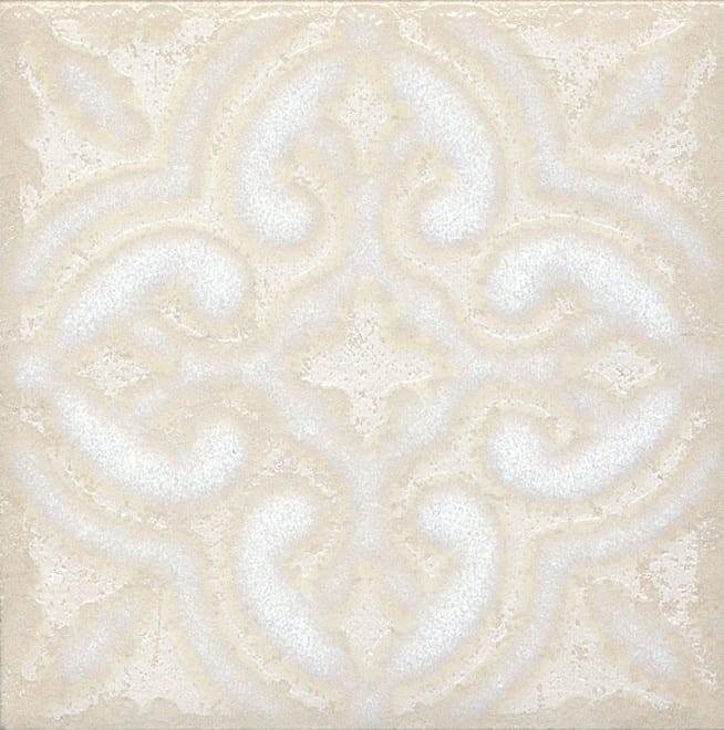 Вставка Kerama Marazzi Амальфи Орнамент Белый STG/B408/1266H 9.8x9.8