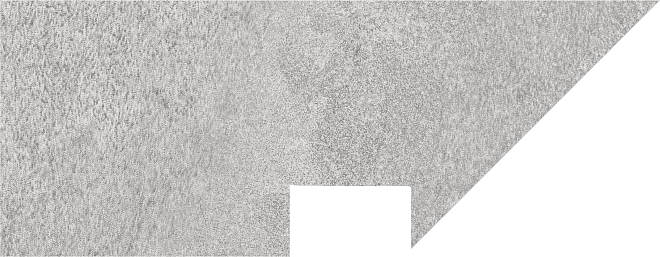 Плинтус Kerama Marazzi Про Стоун Серый Светлый Вертикальный Левый DD2003/BSL/SV 9.5x24.3