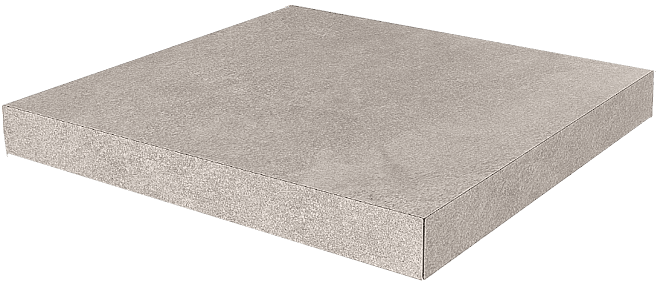 Ступень Угловая Клееная Kerama Marazzi Про Стоун Серый Светлый DD600300R/GCA 33х33
