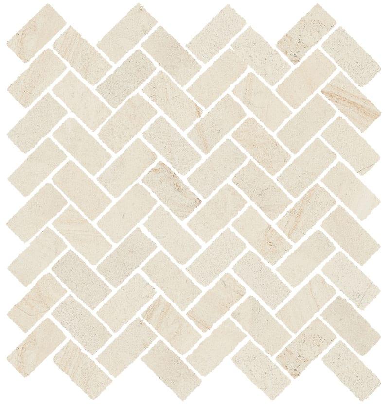 Мозаика Italon Room Stone White Mosaico Cross 30x30