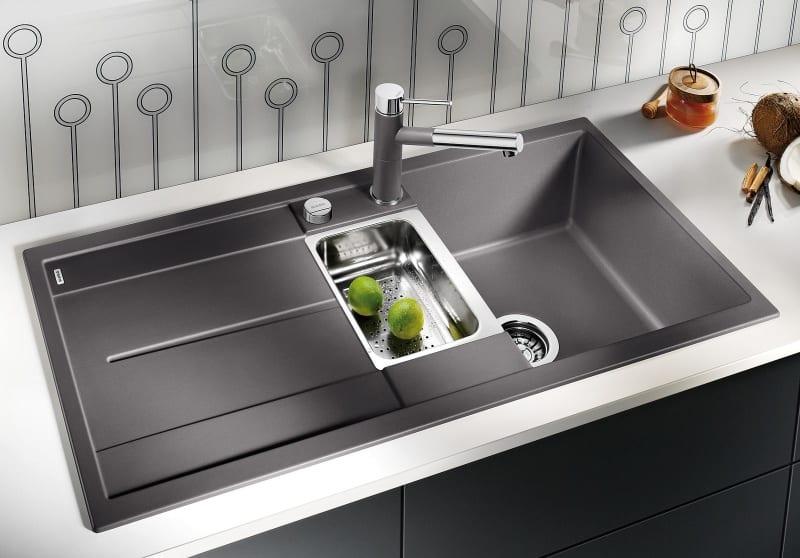 Мойка кухонная Blanco Metra 6 S Алюметаллик 513045 100х50