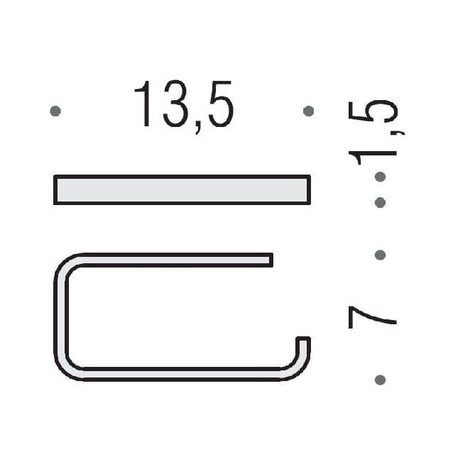 Держатель туалетной бумаги Colombo Design Time W4208.000