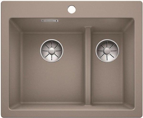 Мойка кухонная Blanco Pleon 6 Split Серый беж 521696 61.5х51