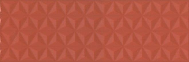 Настенная плитка Kerama Marazzi Диагональ Красный Структура Обрезной 12120R 25x75