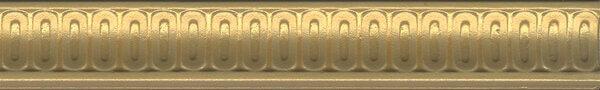 Бордюр Kerama Marazzi Борромео золото BOA005 4х25