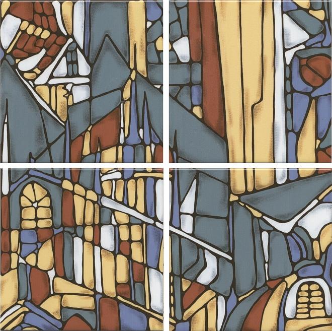 Пано Kerama Marazzi Витраж OP/A203/4x/17000 30х30