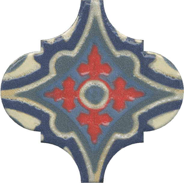 Декор Kerama Marazzi Арабески Майолика Орнамент OS/A29/65000 6,5x6,5
