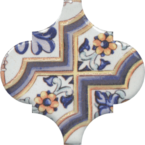 Декор Kerama Marazzi Арабески Майолика Орнамент OP/A161/65000 6,5x6,5