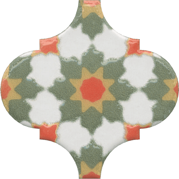 Декор Kerama Marazzi Арабески Майолика Орнамент OS/A40/65000 6,5x6,5