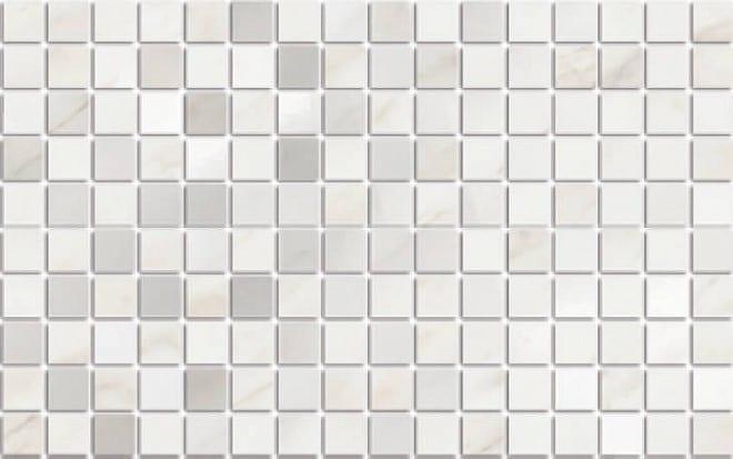 Декор Kerama Marazzi Гран Пале Белый Мозаичный MM6359 25x40