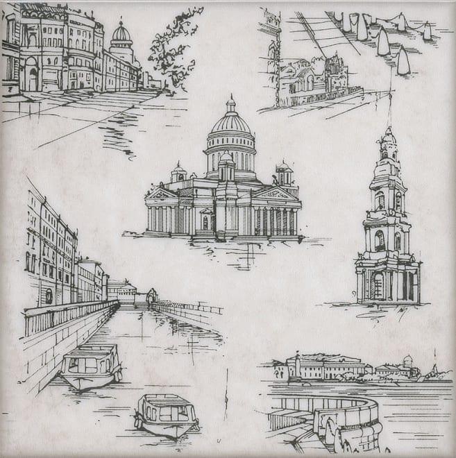 Декор Kerama Marazzi Марчиана SpB STG/A536/5261 20х20