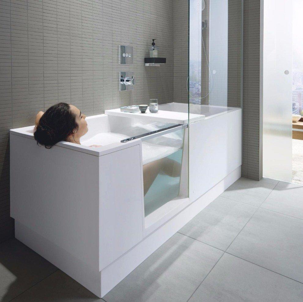 Ванна пристенная Duravit Shower + Bath Bathtub 700404000100000 170х75х210.5