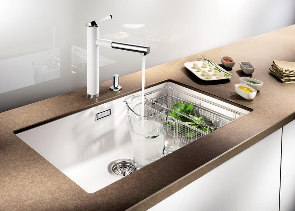 Мойка кухонная Blanco Subline 700-U Белый 523446 73х46