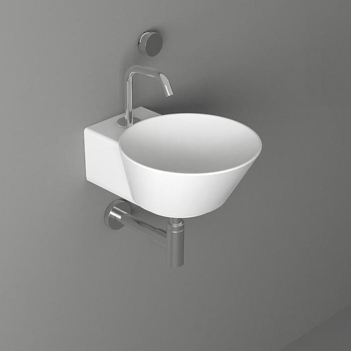 Раковина накладная/подвесная Simas Wave WA05 bi*1 43х33.5