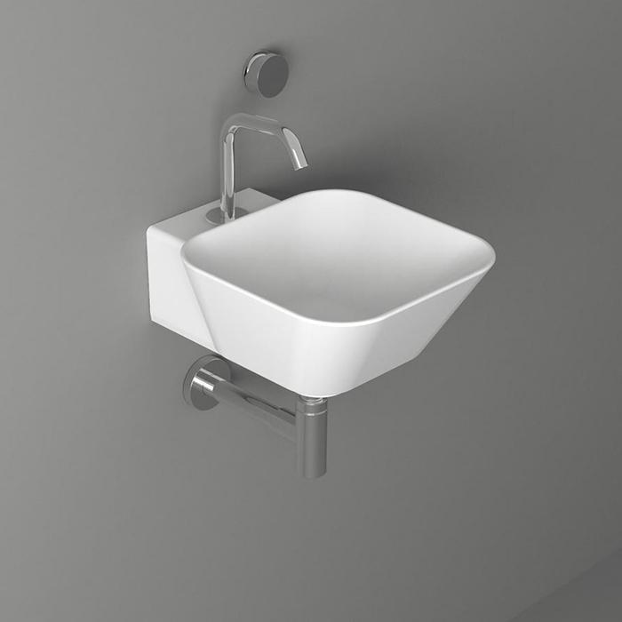 Раковина накладная/подвесная Simas Wave WA07 bi*1 43х33.5