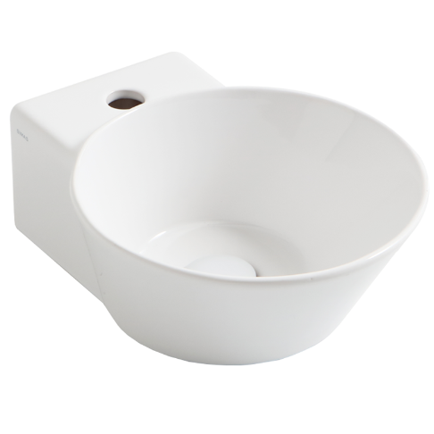 Раковина накладная/подвесная Simas Wave WA05 bi*1 43х33.5