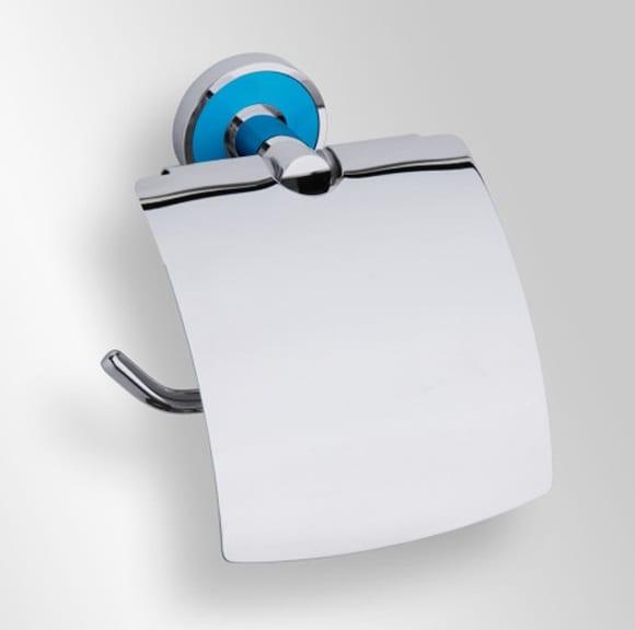 Держатель туалетной бумаги Bemeta Trend-I голубой 104112018d