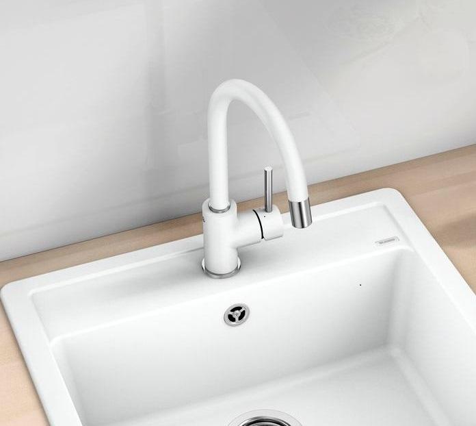 Смеситель для кухни Blanco Mida-S Белый 521457