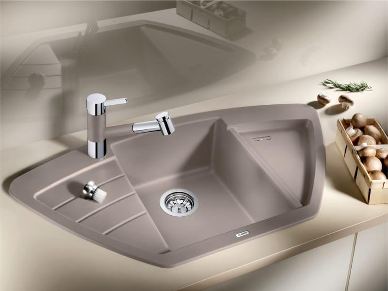 Мойка кухонная Blanco Zia 9E Алюметаллик 514757 93х51