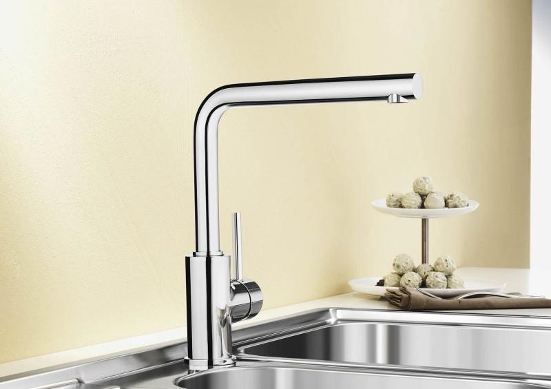 Смеситель для кухни Blanco Mili Хром 524213