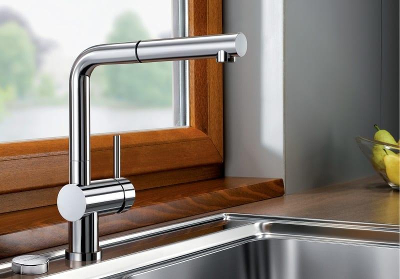 Смеситель для кухни Blanco Linus-S-F Хром 514023