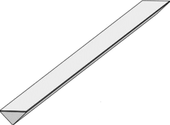 Спецэлемент Atlas Concorde Klif 3D Silver Corner LY3S 1.4х40